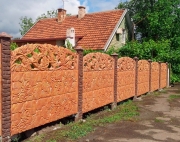 "Бут виноград " доломит (верх-1 , низ-2) + столб 2,2 коричненвый