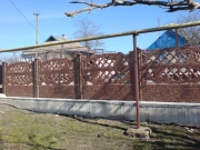 "Бут №2" листопад-2 + "Прага" листопад низ + столб 2,2 кор лак