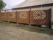 Фагот листопад (верх-2,низ-1) + столб 2,2 коричневый