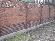 "Сланец" листопад (верх-1,низ-2)+ "Прага" кор низ + столб 2,7 кор