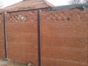 "ПЕРО" листопад + столб 3,2 коричневый лак